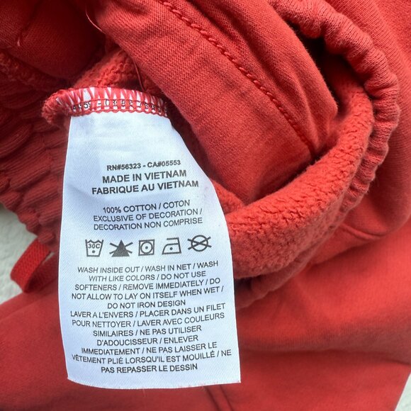 Nike Air Jordan Fight Fleece Joggers — Lobster Red (XS) - Picture 6 of 6